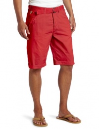 J.C. Rags Men's Poplin Twill Bermuda Shorts