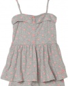 Roxy Kids Girls 7-16 Tea Time Skirt, Heather, Small