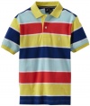 Nautica Sportswear Kids Boys 8-20 Bold Striped Polo