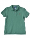 Polo Ralph Lauren Toddler Boys Classic Mesh Polo (6, Washed Green)