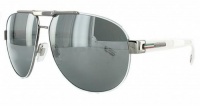 Dolce & Gabbana Sunglasses Aviator Unisex DG2099 10856G Gunmetal White