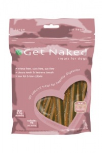 Get Naked Gut Health Dental Chew Sticks for Dogs, Large/6.6-Ounce, 6 sticks/Pack