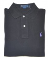 Polo Ralph Lauren Men Classic Fit Pony Logo T-shirt (Medium, Black)