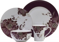 222 Fifth Eliza 16-Piece Dinnerware Set, Lavender