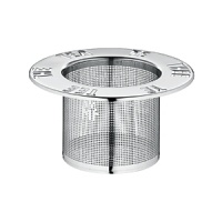 Speak the language of fine tea with this embossed mesh strainer. Designed to rest in your favorite mug, it expertly steeps the perfect cup every time.