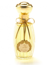 SOURCE OF INSPIRATION: It all began with a walk through fields of freshly cut corn in the south of France. This was connected with a childhood memory, strongly marked by the smell of the ground after the rain had fallen on a summer's day. When Annick Goutal returned to Paris she searched to catch this odour of nature, bees and summer.WORDS TO DESCRIBE IT: Celestial, soft, natural, pure, transparent, delicate, innocent. A fragrance as tender as the shiver of an angel's wing. 3.4 oz. 