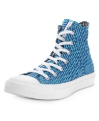 Made in canvas with a lace-up detail, Converse's All Star high-top sneakers stand out as a casual, sporty classic. The great graphic patterns comes courtesy of a partnership with Finnish brand Marimekko.