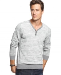 Take your casual game to the next level with this y-neck lightweight sweater from INC International Concepts. (Clearance)