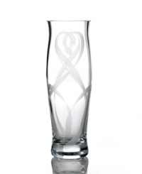 Fall for the elegant True Love giftware collection. A crystal bud vase etched with a romantic heart design is a sweet way to commemorate a special anniversary or congratulate the bride and groom.