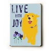 Arte House 0003-9778-25 Wooden Sign, Love with Joy