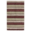 Townhouse Rugs Baltic Stripe Red 30 by 46-Inch Rug