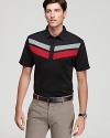 This shirt won't prevent you from bogeying the last nine holes, but you'll look good regardless of the final score. A handsome polo from Travis Mathew.