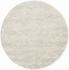 Area Rug 8x8 Round Shag Ivory Color - Surya Metropolitan Rug from RugPal