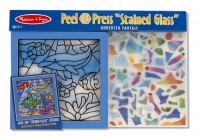 Melissa & Doug Peel and Press Stained Glass Undersea Fantasy