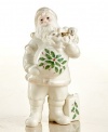 Lenox Collectible Figurine, Santa with Toy Sack