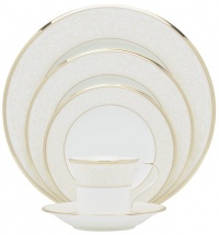 Noritake White Palace 20-Piece Dinnerware Place Setting, Service for 4