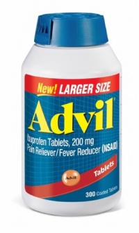 Advil Tablets ( Ibuprofen ), 200 mg, 300 Coated Tablets