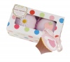 The Baby Bunch Cupcakes Box of Two - Pink, 0-6 Months