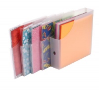 Scrapbook Storage Solutions® 1516PFR6 3 Vertical Paper Holder - Frost