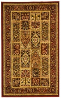 Safavieh Lyndhurst Collection LNH217B Red Area Rug, 3-Feet 3-Inch by 5-Feet 3-Inch