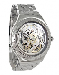 Swatch Men's YAS100G Automatic See Through Dial Crystal Watch