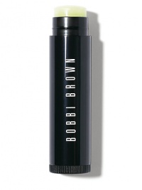 Inspired by Bobbi's friendship with baseball legend Yogi Berra. This clear lip balm comforts and moisturizes lips and offers the convenience of a swivel-up stick. A combination of Petrolatum, Candelilla Wax and Beeswax forms a barrier that holds moisture to the skin, while natural oils condition the skin to improve the look and feel of lips. 