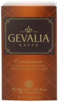 Gevalia Cinnamon Ground Coffee, 8-Ounce Packages (Pack of 3)