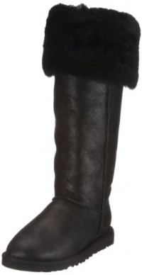 UGG Australia Women's Over The Knee Bailey Button Boots,Bomber Jacket Black,11 US