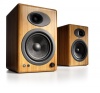 Audioengine A5+ Premium Powered Speaker Pair (Carbonized Solid Bamboo)