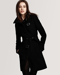 Chic meets cozy in this cold-weather style staple from Burberry Brit.