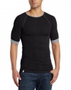 Ibex Men's Woolies Short Sleeve Tee,Black,Large