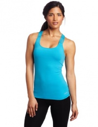 Calvin Klein Performance Women's Strappy Tank, Atlantis, Medium