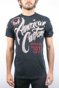 Affliction - Mens Speed Shop T-Shirt in Black