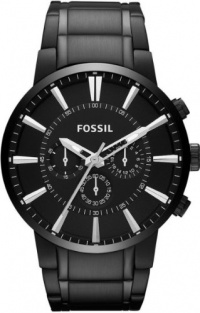 Fossil Black Dial Men's Quartz Watch - FS4778