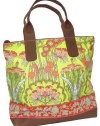 Amy Butler Cara Tote,Fuschia Tree Tomato,one size