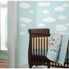 RoomMates RMK1562SCS Clouds (White Bkgnd) Peel and Stick Wall Decals