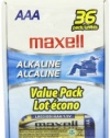 Maxell 723815 LR03 AAA Cell 36 Pack Box Battery