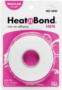 Thermoweb Heat'n Bond Hem Iron-On Adhesive-3/8X10 Yards