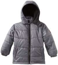 Ixtreme Boys 2-7 Mini Ripstop Puffer Jacket, Grey, 4