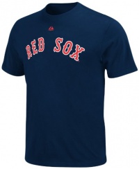 MLB Boston Red Sox Carl Yastrzemski Cooperstown Collection Navy Basic T-Shirt Navy