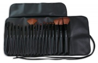 MASH Studio Pro Makeup Make Up Cosmetic Brush Set Kit w/ Leather Case - For Eye Shadow, Blush, Concealer, Etc