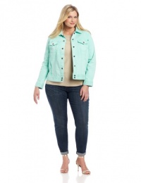 Lucky Brand Women's Plus-Size Adelaide Colored Denim Jacket