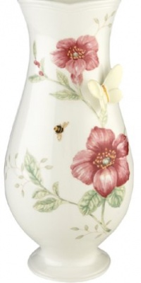 Lenox Butterfly Meadow Bone Porcelain Medium Vase