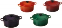 Le Creuset Farm Fresh Set of 4 Magnet Set, Multi-colored