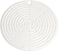 Le Creuset Silicone 8 Round Cool Tool, White