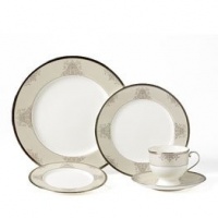 Mikasa Floral Elegance 10-1/2-Inch Dinner Plate