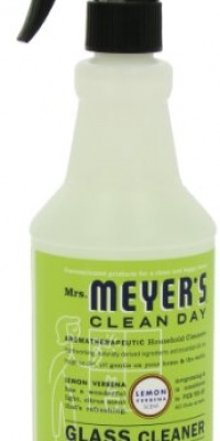 Mrs. Meyer's Clean Day Window Spray, Lemon Verbena, 24-Ounce Bottles (Pack of 6)