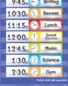 Scholastic Teacher's Friend Schedule Cards Pocket Chart Add-ons, Multiple Colors (TF5405)