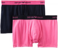 Emporio Armani Men's Long Boxer Brief Bipack Stretch Cotton