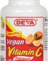 Deva Vegan Vitamins All Natural Vitamin C, 90 Tablets